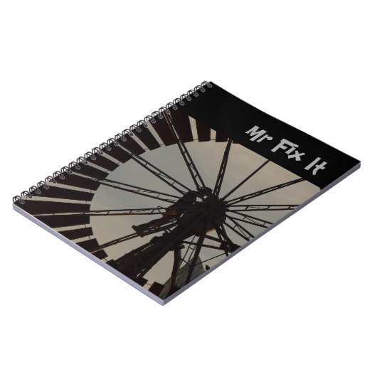 Herr Fix It notebook Notizblock (Linke Seite)