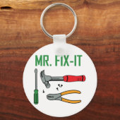 Herr Fix It Schlüsselanhänger (Vorderseite)