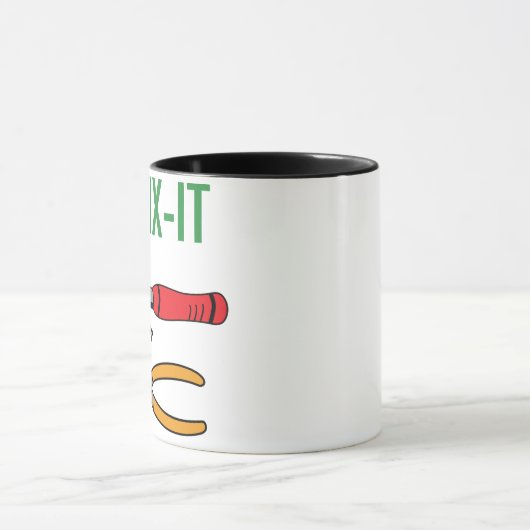 Herr Fix It Tasse (Zentrum)