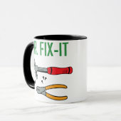 Herr Fix It Tasse (Vorderseite Links)