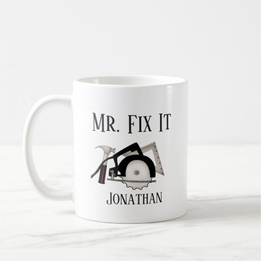 Herr Fix IT Tools Kaffeetasse (Links)