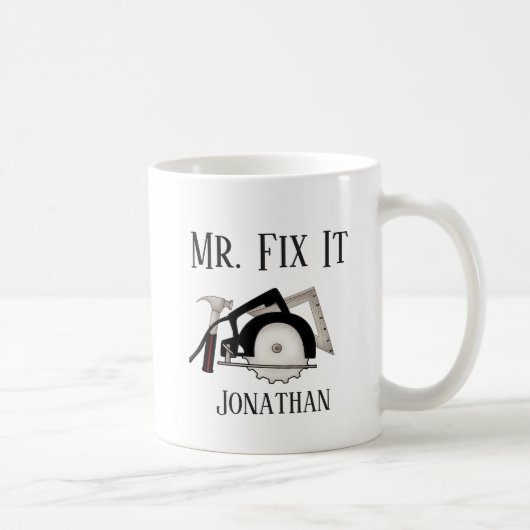 Herr Fix IT Tools Kaffeetasse (Rechts)