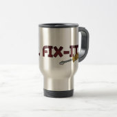 Herr Fix It Travelers Mug oder irgendwelche Reisebecher (VorderseiteRechts)