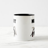 Herr Fix It Zweifarbige Tasse (Mittel)