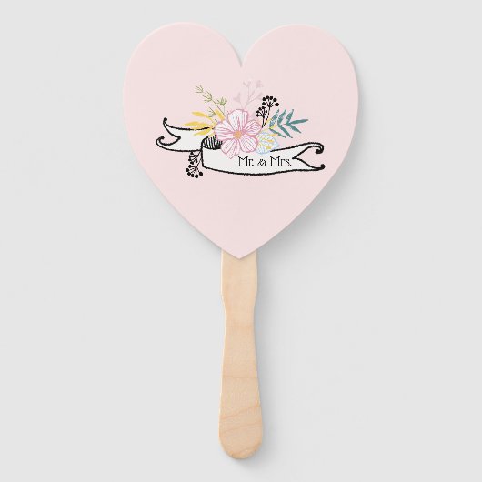 Herr Floral und Frau Fächer (Vorderseite)