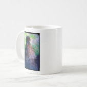 Herr Fluffy the Silkie Rooster Kaffeetasse (Vorderseite Links)