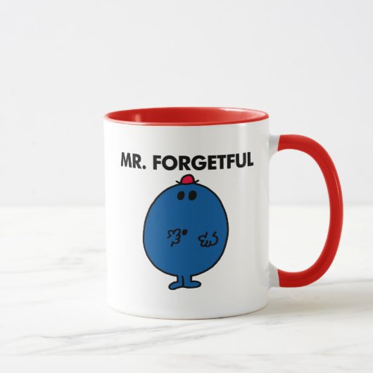 Herr Forgetful | Was habe ich getan? Tasse (Rechts)
