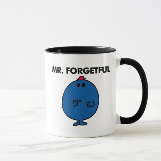 Herr Forgetful | Was habe ich getan? Tasse (Rechts)