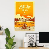 Herr Fox Fantastic Movie Poster (Heimbüro)