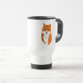 Herr Fox ist der Leser Reisebecher (VorderseiteRechts)