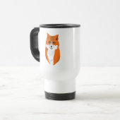 Herr Fox ist der Leser Reisebecher (Vorderseite Links)