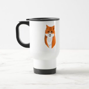 Herr Fox ist der Leser Reisebecher