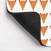 Herr Fox Pattern Mousepad (Ecke)
