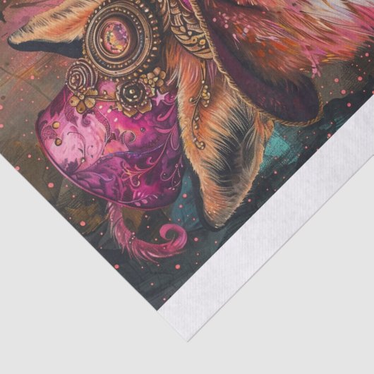 Herr Fox Seidenpapier (Ausschnitt)