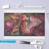 Herr Fox Seidenpapier (Handwerk)