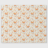 Herr Fox und Familie Geschenkpapier (Flach)