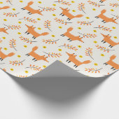 Herr Fox und Familie Geschenkpapier (Ecke)