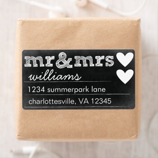 Herr & Frau Address Labels (Insitu)