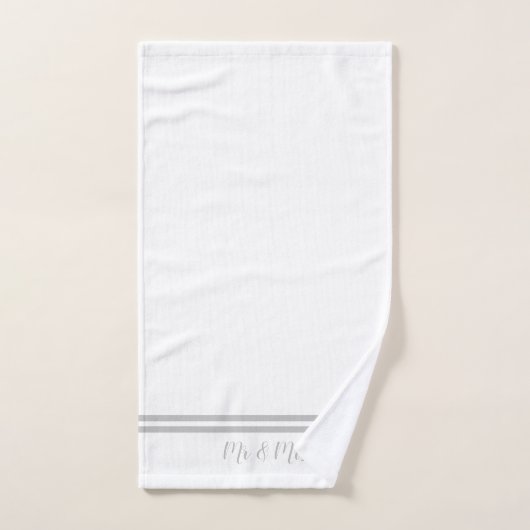 Herr & Frau Badhandtuch Set (Handtuch)