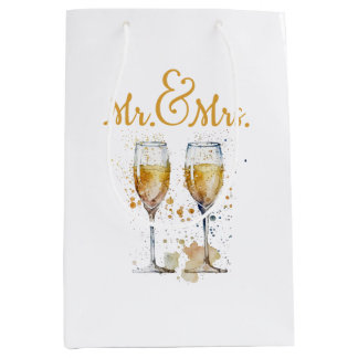 Herr & Frau Champagne Celebration Mittlere Geschenktüte