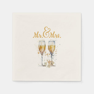Herr & Frau Champagne Celebration Serviette