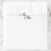 Herr & Frau ENVELOPE & FAVOR STICKERS (Tasche)