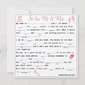 Herr & Frau Guest libs Einladung (Vorderseite)