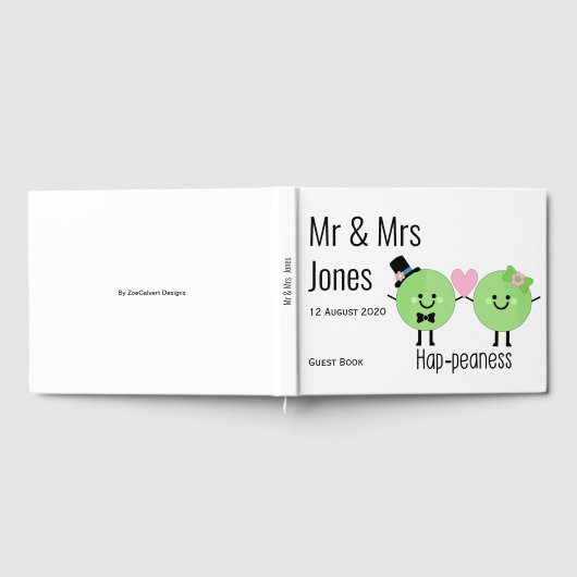 Herr & Frau Happas Wedding Gästebuch (Voll)