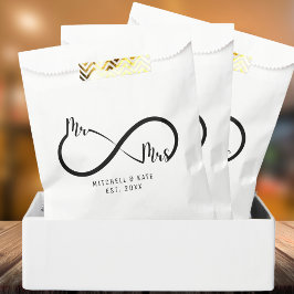 Herr & Frau Infinity Symbol Wedding Geschenktütchen