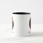 Herr Frau Liebesvögel Fototasse Tasse (Zentrum)