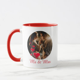Herr Frau Liebesvögel Fototasse Tasse