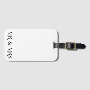 Herr & Frau Luggage Tag Gepäckanhänger