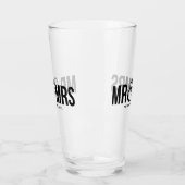 Herr & Frau Personalisiert Gastgeschenk Hochzeit Glas (Links)