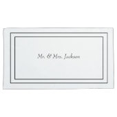 Herr & Frau Pillowcases Kissenbezug (Vorderseite-Rechts)