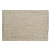 Herr & Frau Rustic Burlap Country Wedding Paare Kissenbezug (Rückseite-Links)