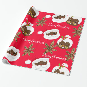 Herr & Frau Santa Claus Gift Wrap Geschenkpapier
