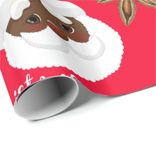 Herr & Frau Santa Claus Gift Wrap  Geschenkpapier (Rolleneckpunkt)