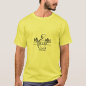 Herr & Frau T-Shirt (Vorderseite)