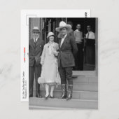 Herr & Frau Tom Mix Postkarte (Vorne/Hinten)