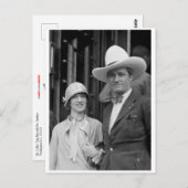 Herr & Frau Tom Mix Postkarte (Vorne/Hinten)