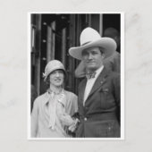 Herr & Frau Tom Mix Postkarte (Vorderseite)