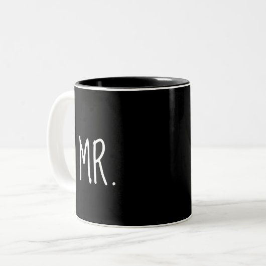 HERR frisch Zweifarbige Tasse (Vorderseite Links)