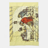 Herr Frog, Herr Rat und Frau Mouse    Geschirrtuch (Vertikal)