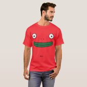 Herr Frosch mit Hallo-Junge T-Shirt (Vorne ganz)