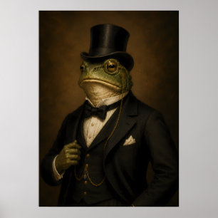 Herr Frosch Poster