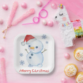 Herr Frosty Pappteller (Party)