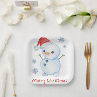 Herr Frosty Pappteller