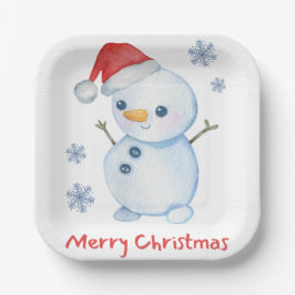 Herr Frosty Pappteller