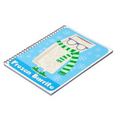 Herr Frozen Burrito Notizblock (Linke Seite)