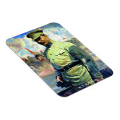 Herr Frunze - Offizier der Sowjetarmee, Rote Armee Magnet (Rechte Seite)